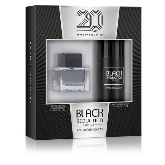 Antonio Banderas Seduction In Black Set Men - Perfume And Deo
